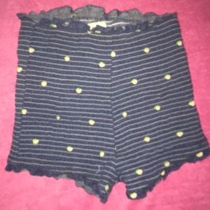 high-waisted shorts